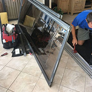 sliding glass door frame repair Milpitas